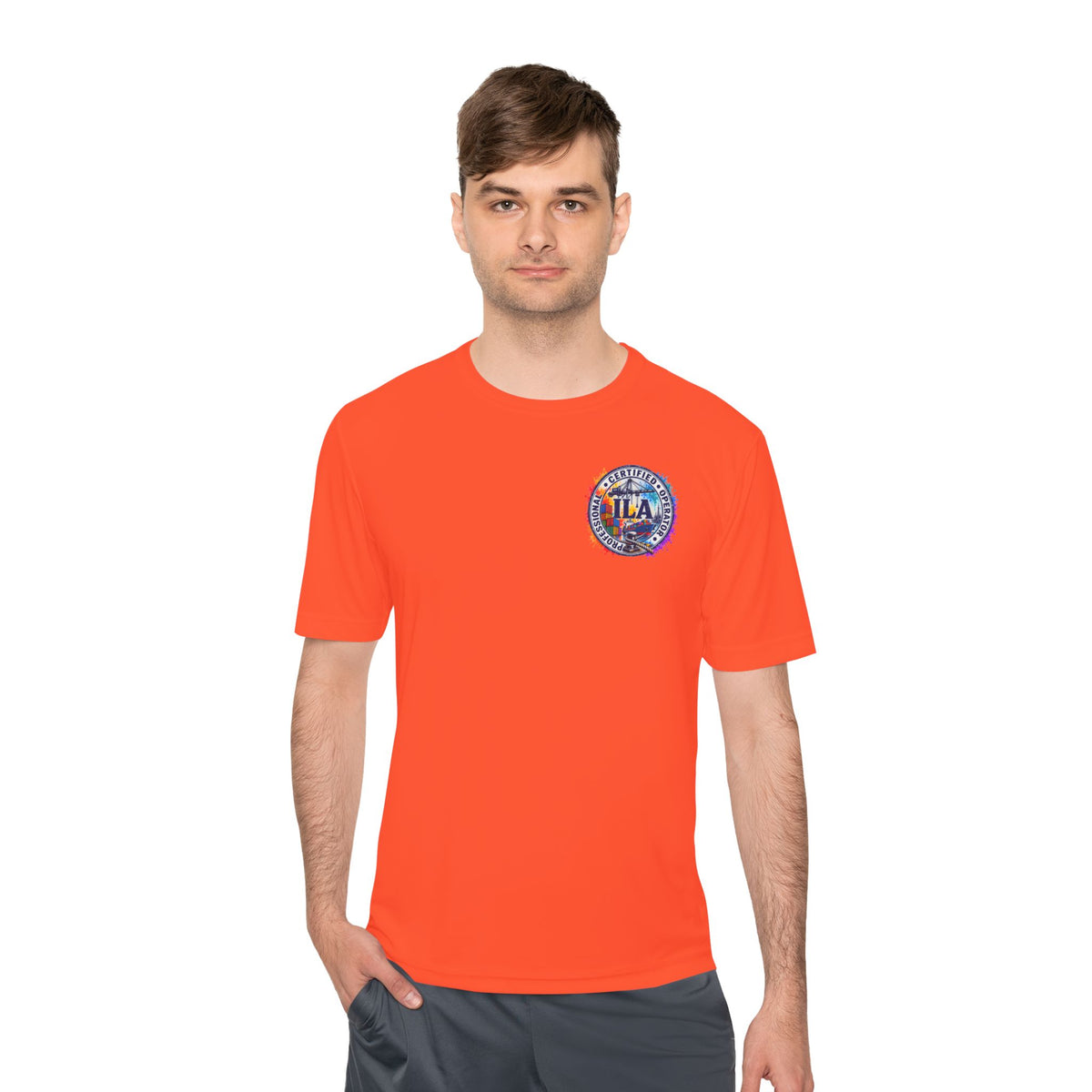 TLA Certified Operator Tee — Colorful Professional Aviation Crew Shirt