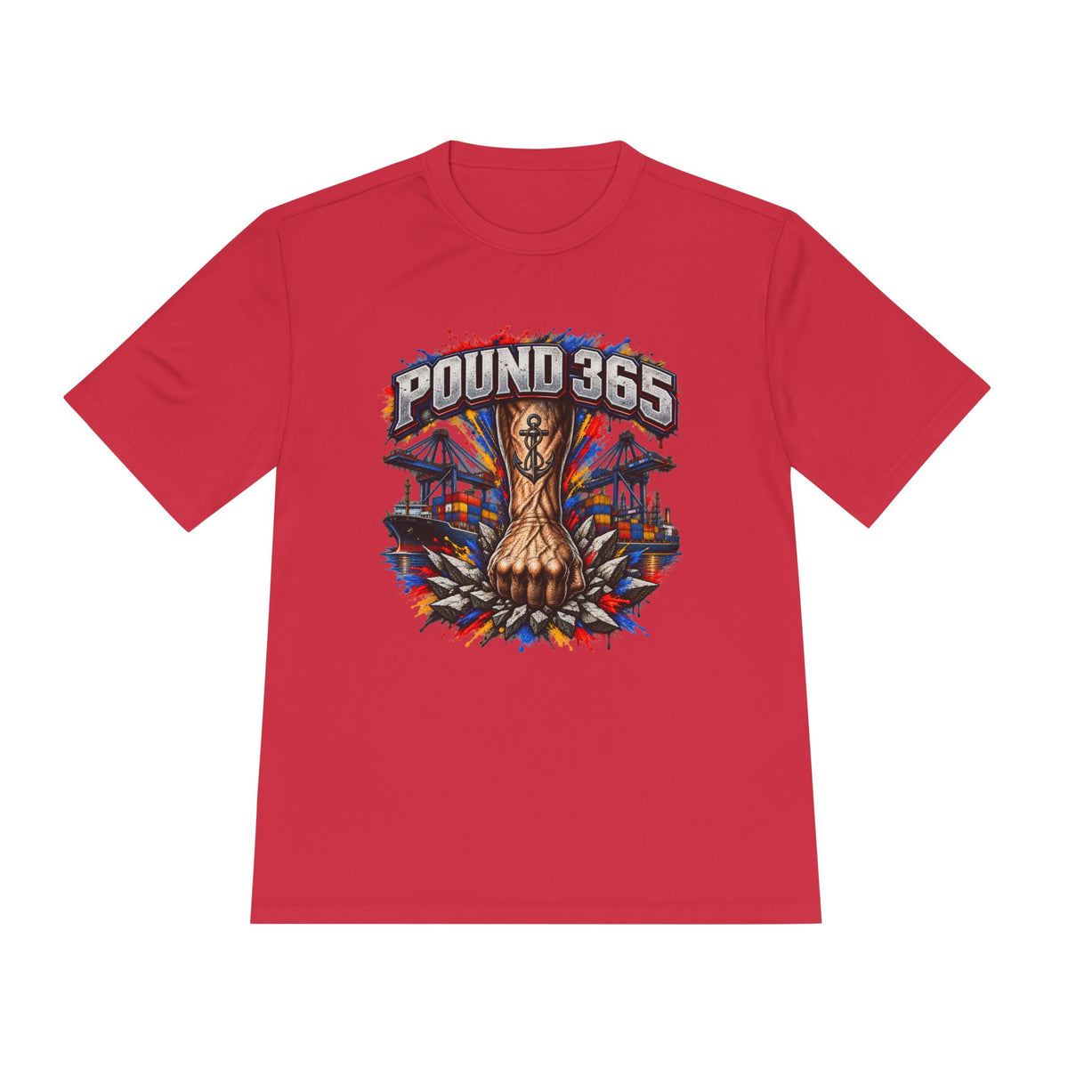 Pound 365 Boxing Graphic Tee — Fight Club Training Shirt