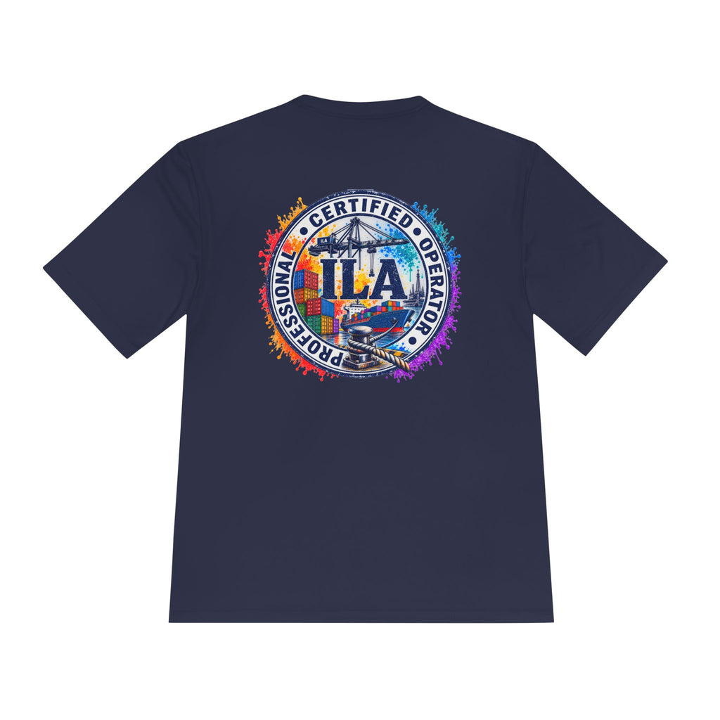 TLA Certified Operator Tee — Colorful Professional Aviation Crew Shirt