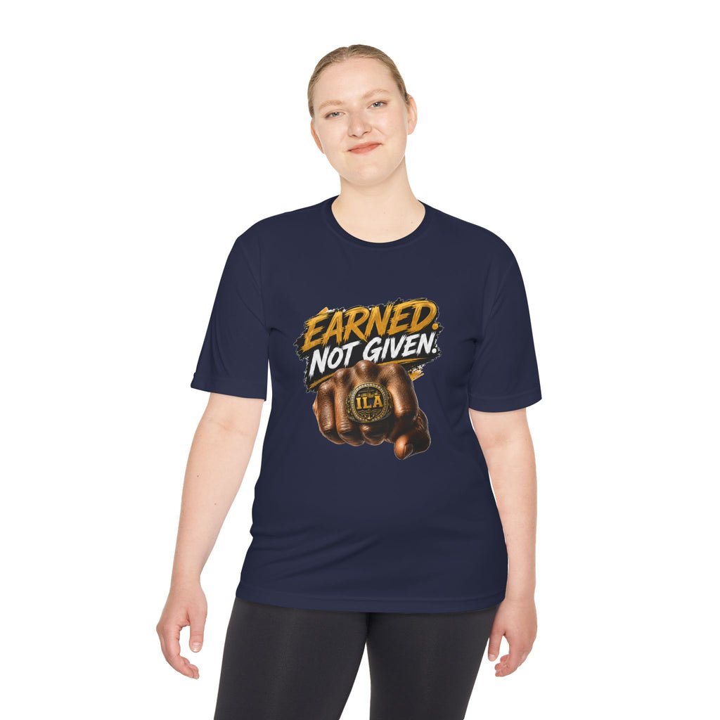 Earned Not Given Boxing Glove Tee