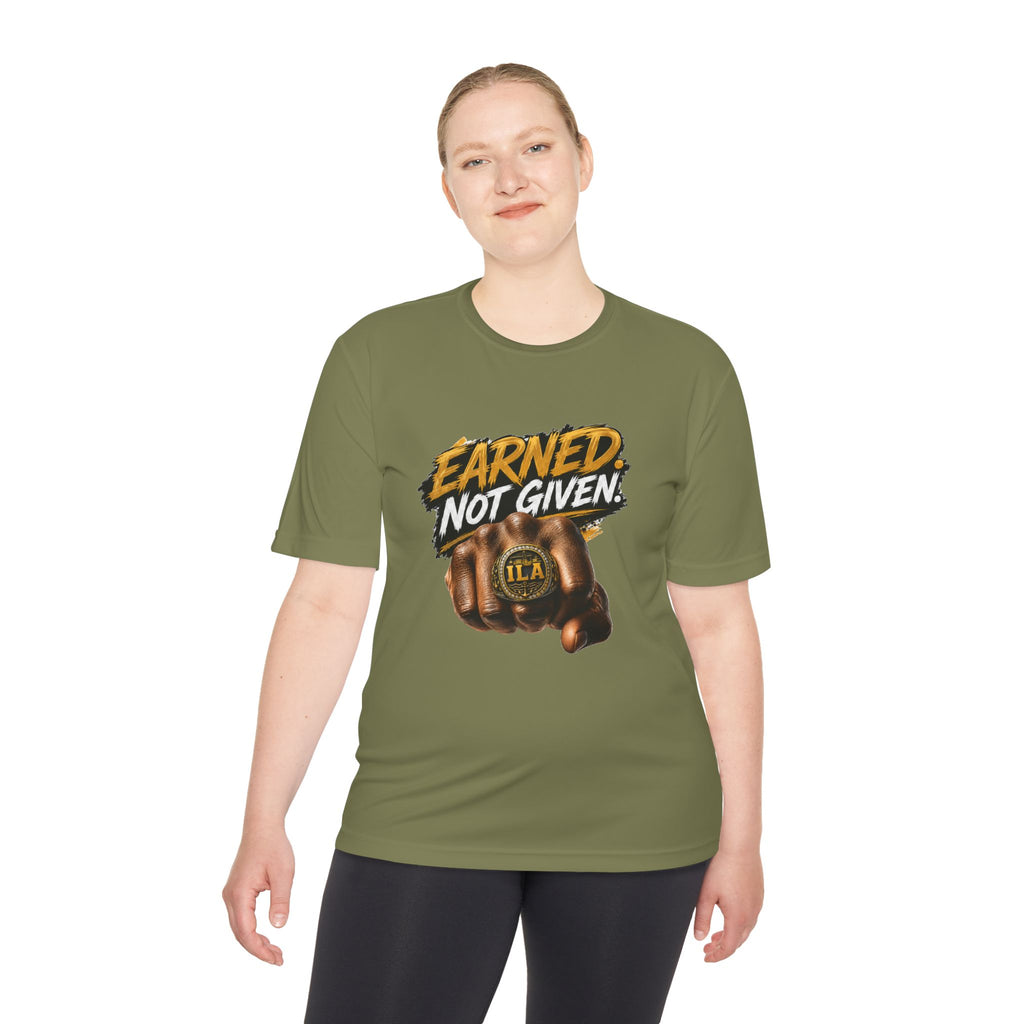Earned Not Given Boxing Glove Tee