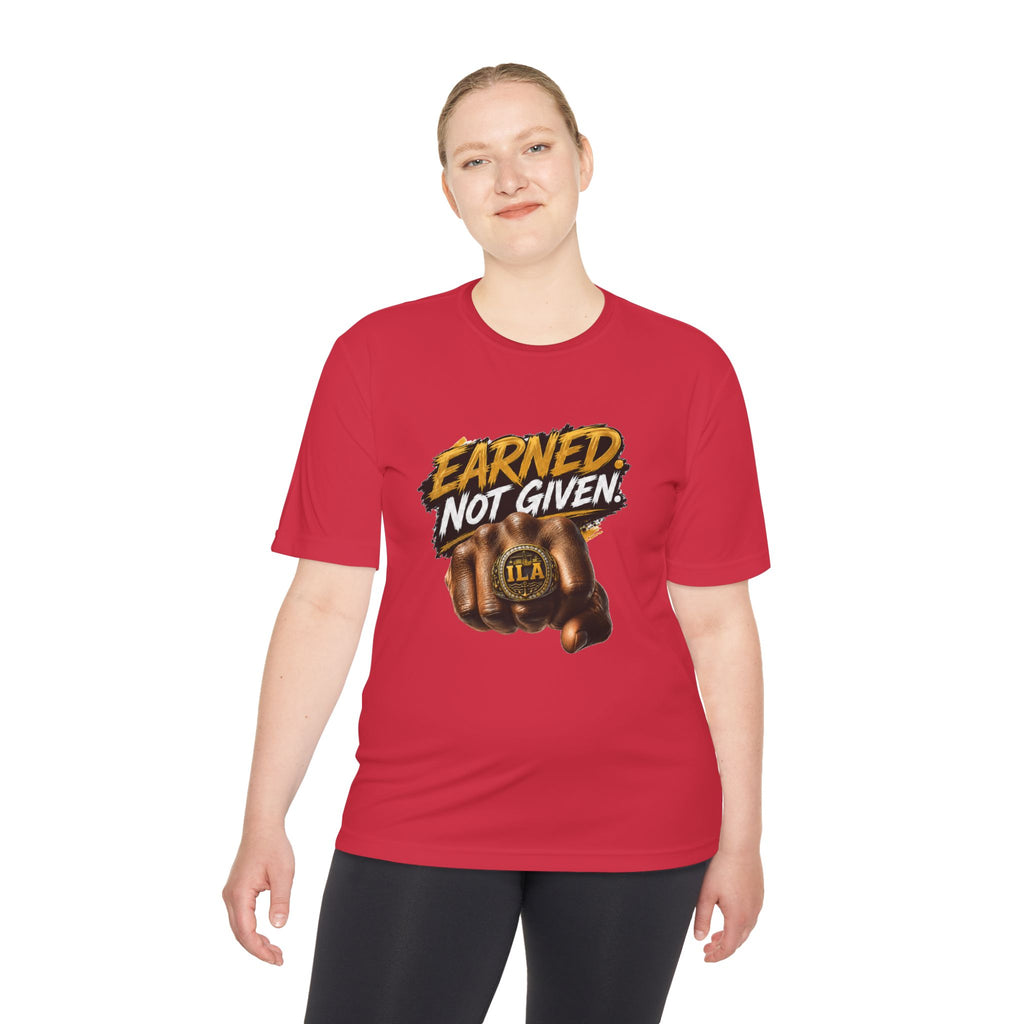 Earned Not Given Boxing Glove Tee