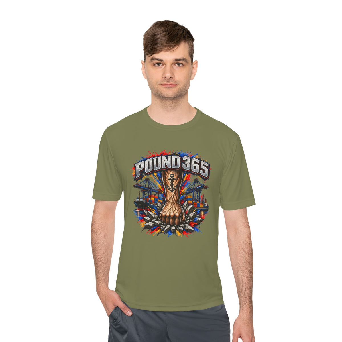 Pound 365 Boxing Graphic Tee — Fight Club Training Shirt