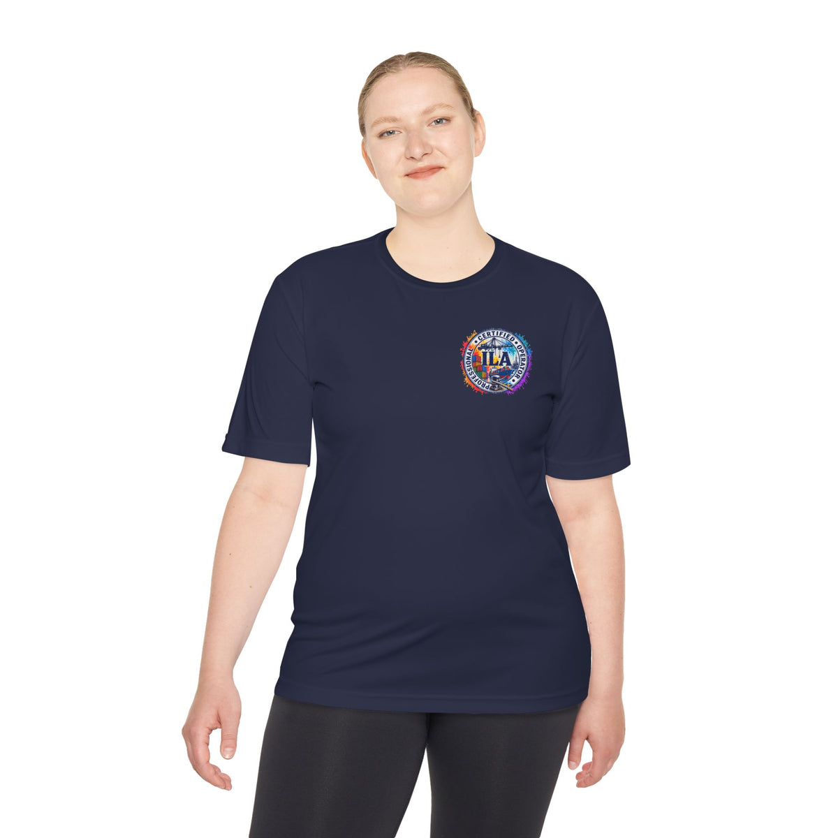 TLA Certified Operator Tee — Colorful Professional Aviation Crew Shirt