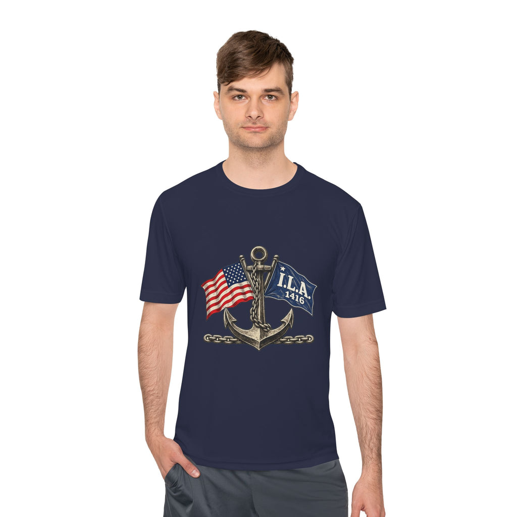 I Love America Unisex Moisture Wicking Tee