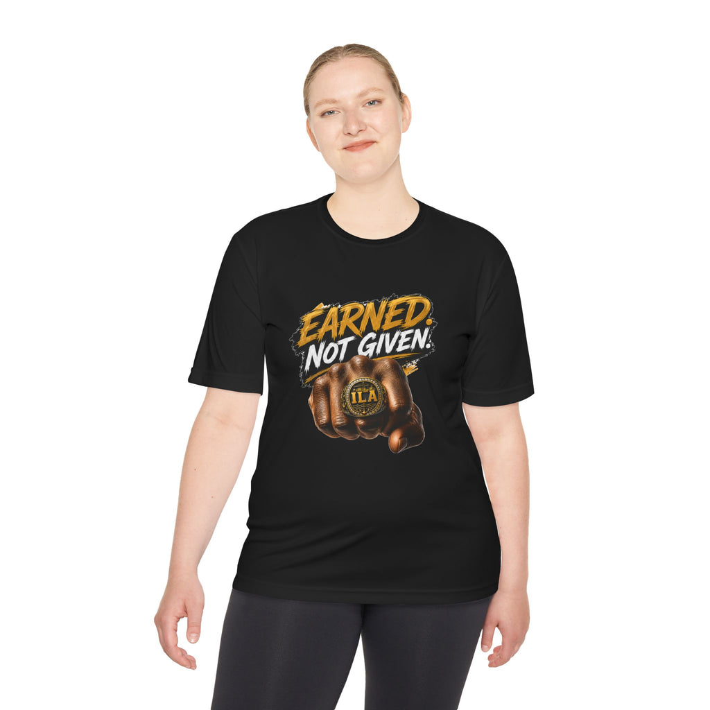 Earned Not Given Boxing Glove Tee