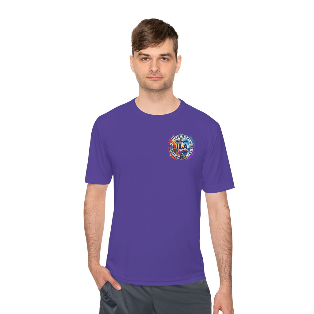 TLA Certified Operator Tee — Colorful Professional Aviation Crew Shirt