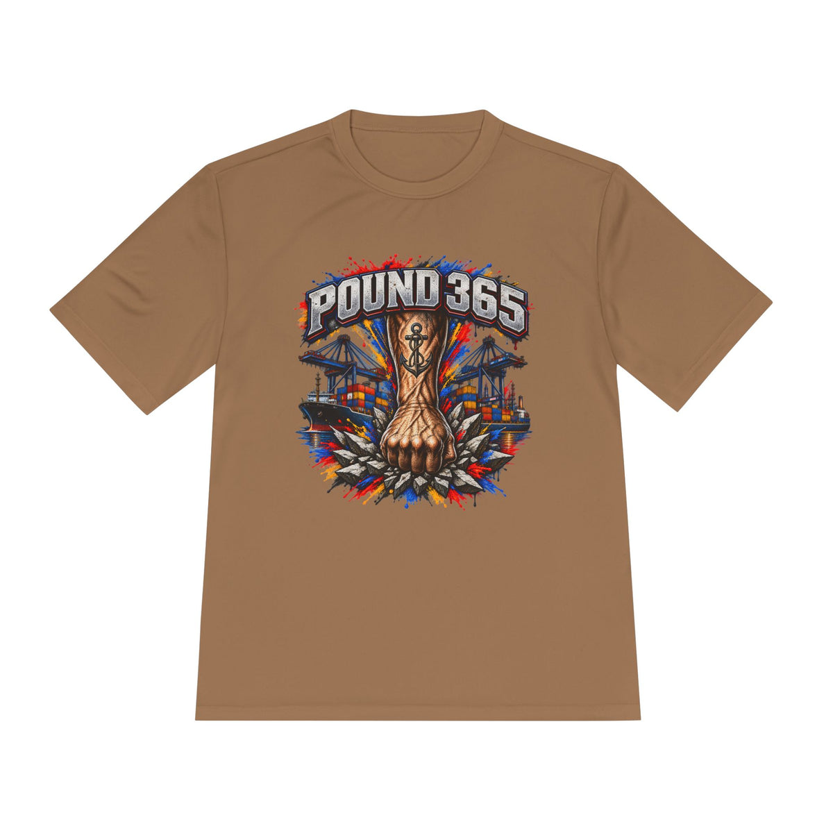 Pound 365 Boxing Graphic Tee — Fight Club Training Shirt