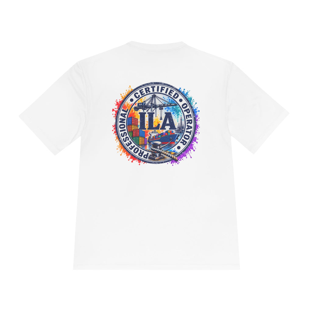 TLA Certified Operator Tee — Colorful Professional Aviation Crew Shirt