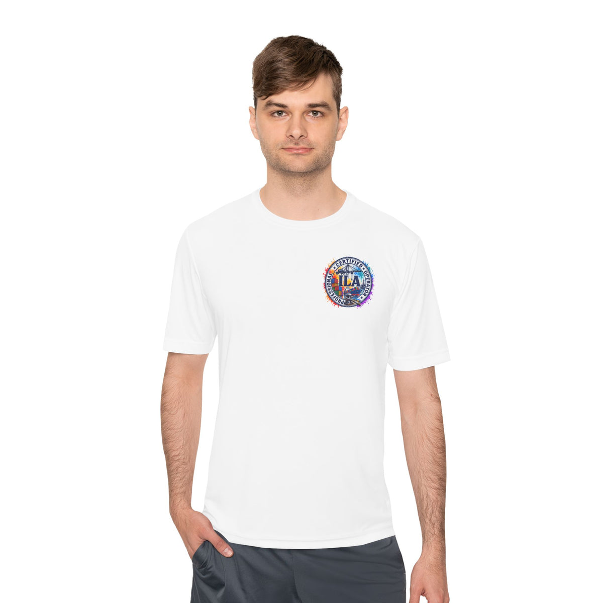 TLA Certified Operator Tee — Colorful Professional Aviation Crew Shirt