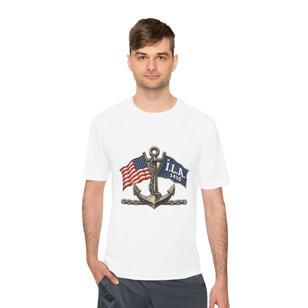 I Love America Unisex Moisture Wicking Tee