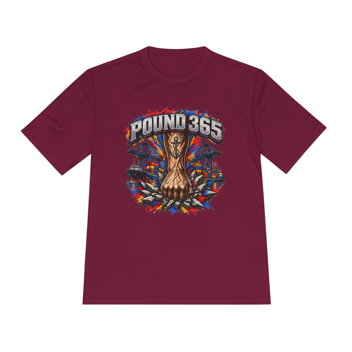 Pound 365 Boxing Graphic Tee — Fight Club Training Shirt