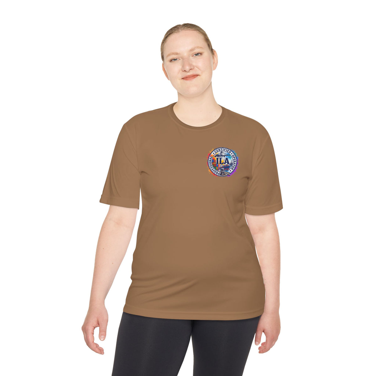 TLA Certified Operator Tee — Colorful Professional Aviation Crew Shirt