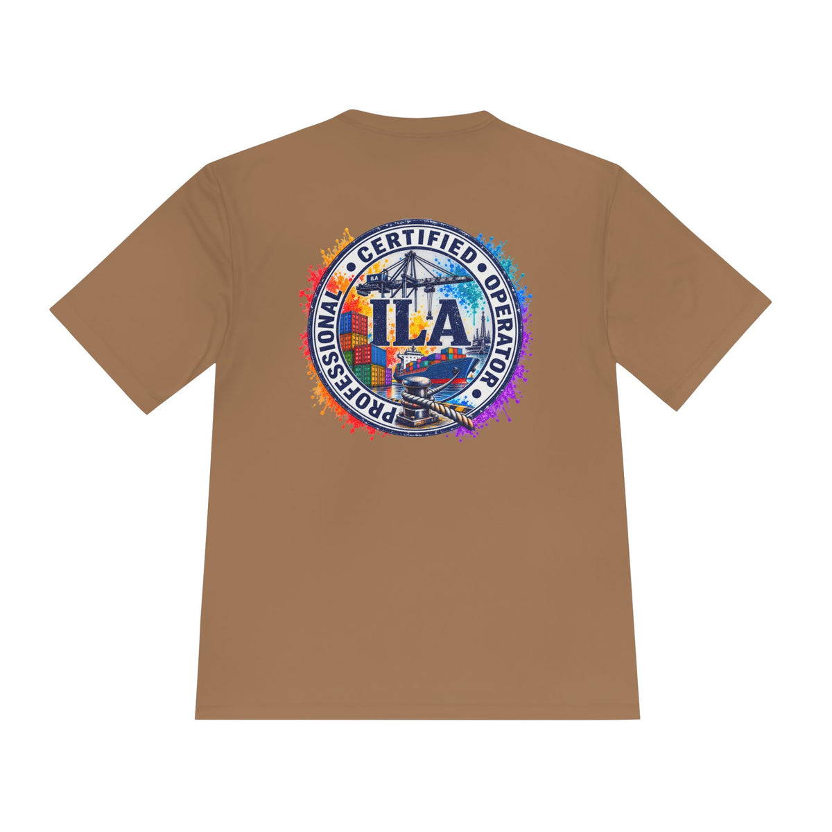 TLA Certified Operator Tee — Colorful Professional Aviation Crew Shirt