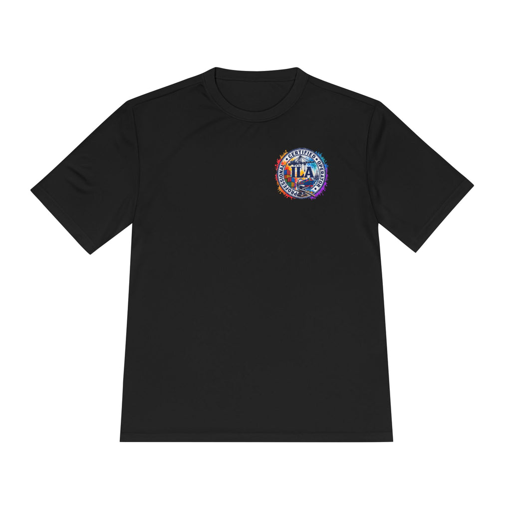 TLA Certified Operator Tee — Colorful Professional Aviation Crew Shirt