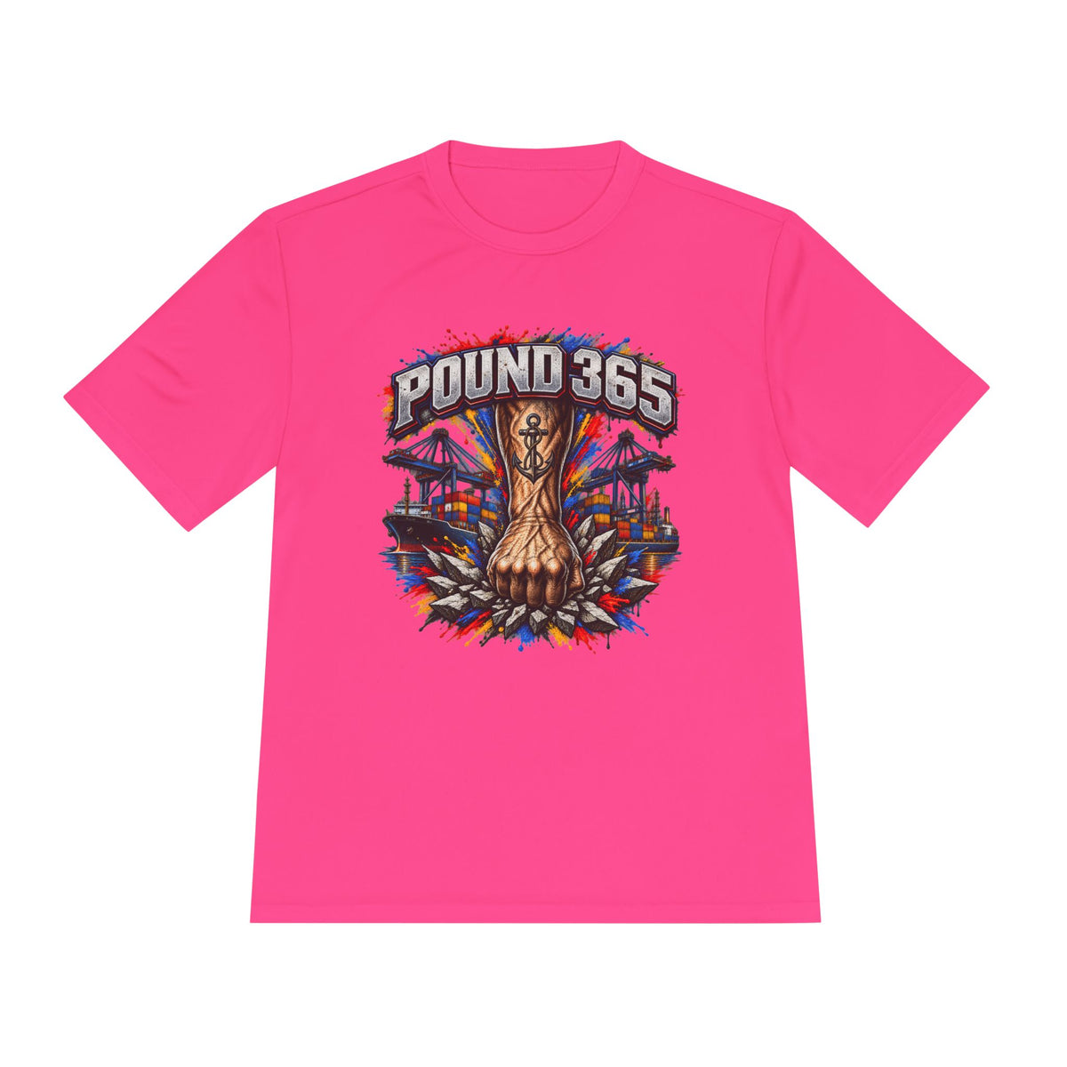 Pound 365 Boxing Graphic Tee — Fight Club Training Shirt