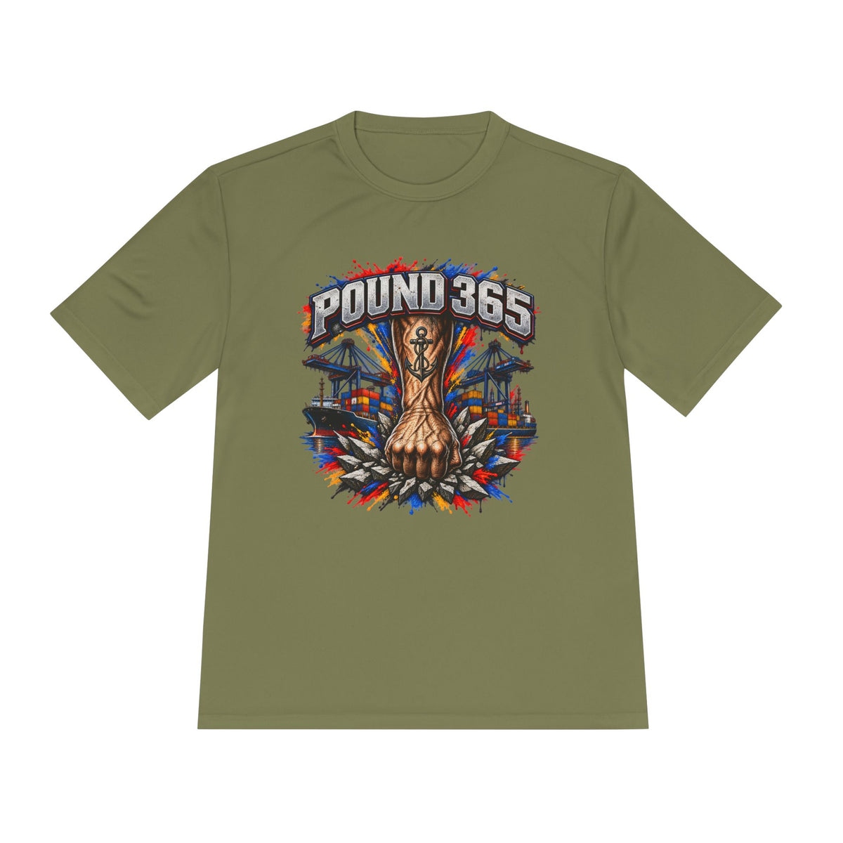 Pound 365 Boxing Graphic Tee — Fight Club Training Shirt