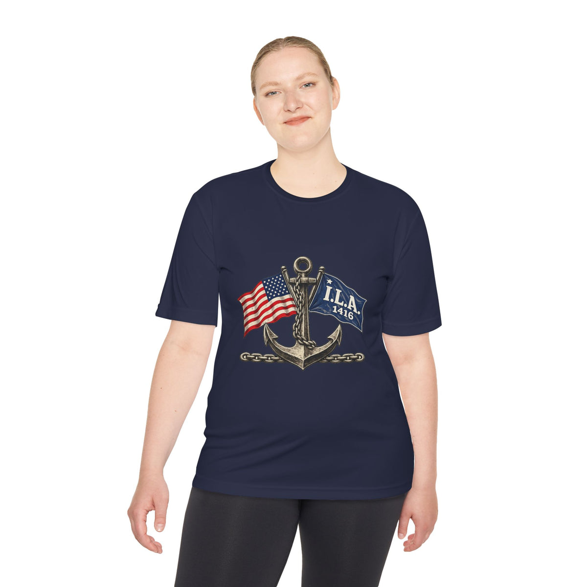 I Love America Unisex Moisture Wicking Tee