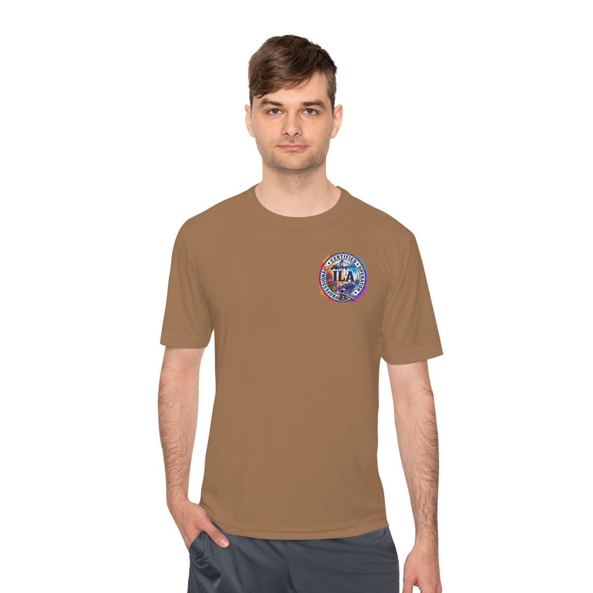 TLA Certified Operator Tee — Colorful Professional Aviation Crew Shirt