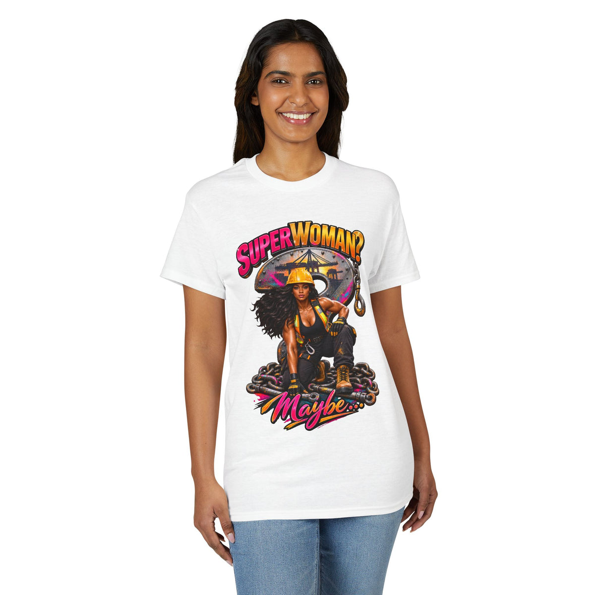 Super Woman Unisex DryBlend® T-Shirt