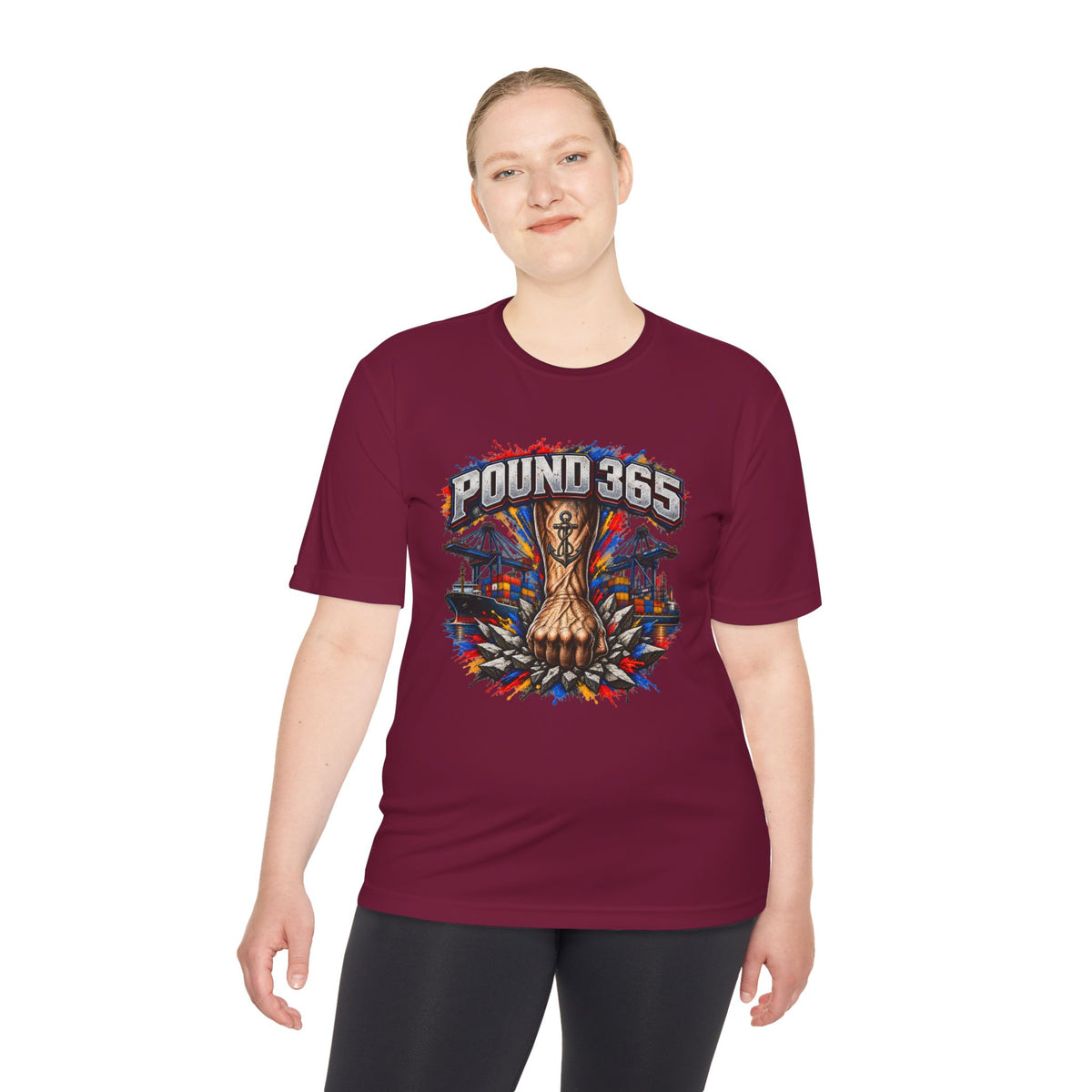 Pound 365 Boxing Graphic Tee — Fight Club Training Shirt