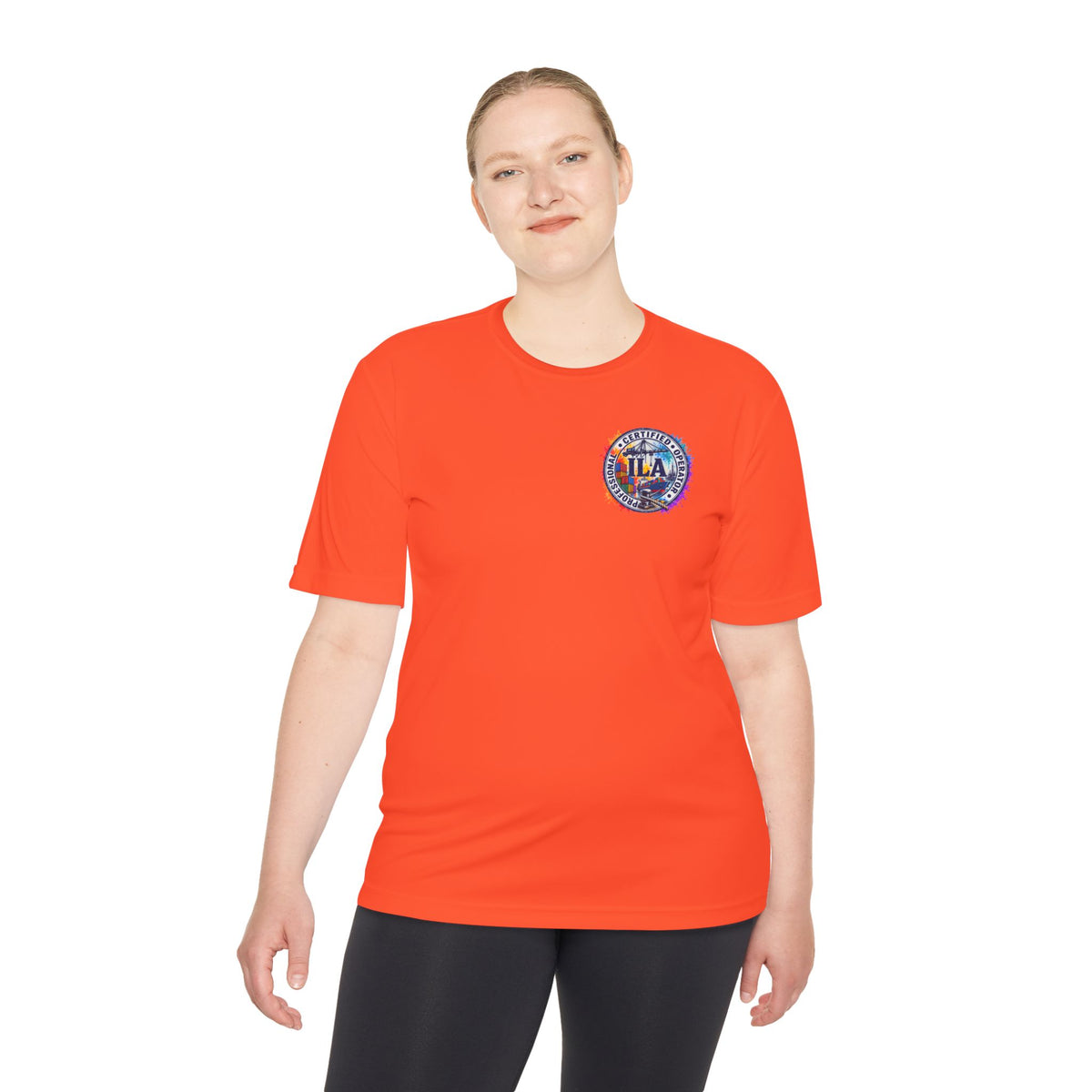 TLA Certified Operator Tee — Colorful Professional Aviation Crew Shirt