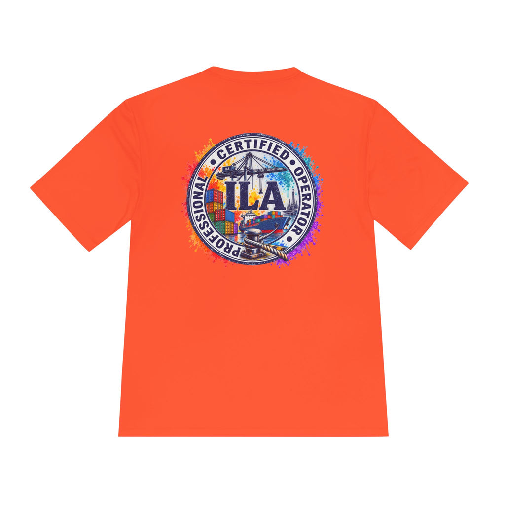 TLA Certified Operator Tee — Colorful Professional Aviation Crew Shirt