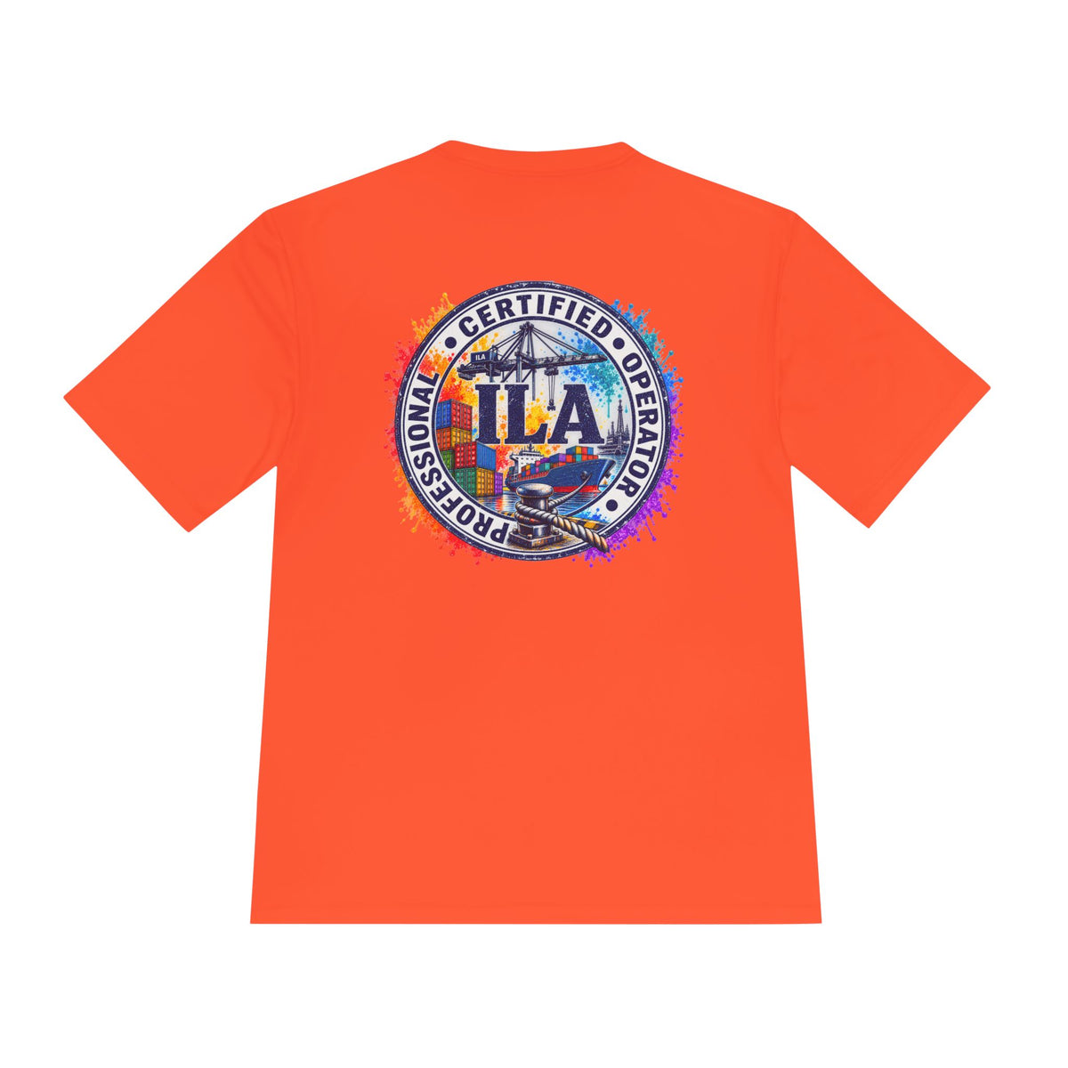 TLA Certified Operator Tee — Colorful Professional Aviation Crew Shirt