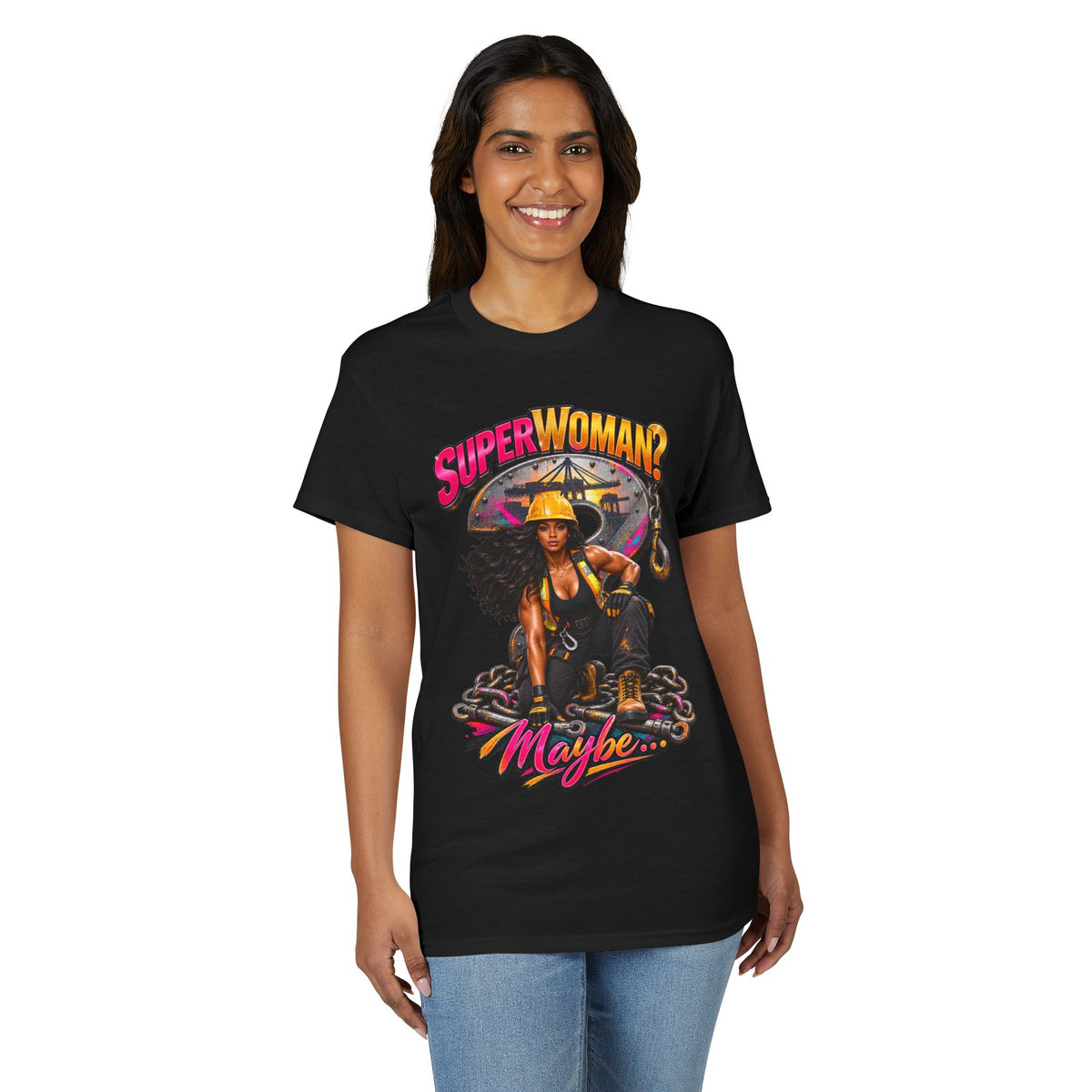 Super Woman Unisex DryBlend® T-Shirt