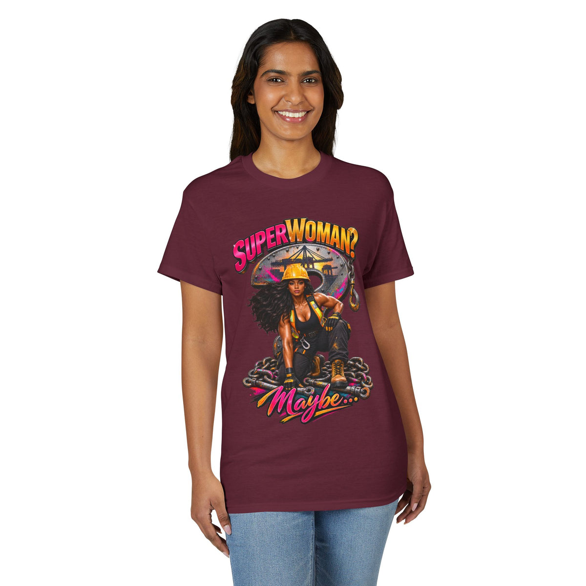 Super Woman Unisex DryBlend® T-Shirt