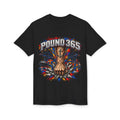 T-Shirt — "Pound 365" Boxing Fist Design (Anchor Tattoo, Urban Gym Vibe)