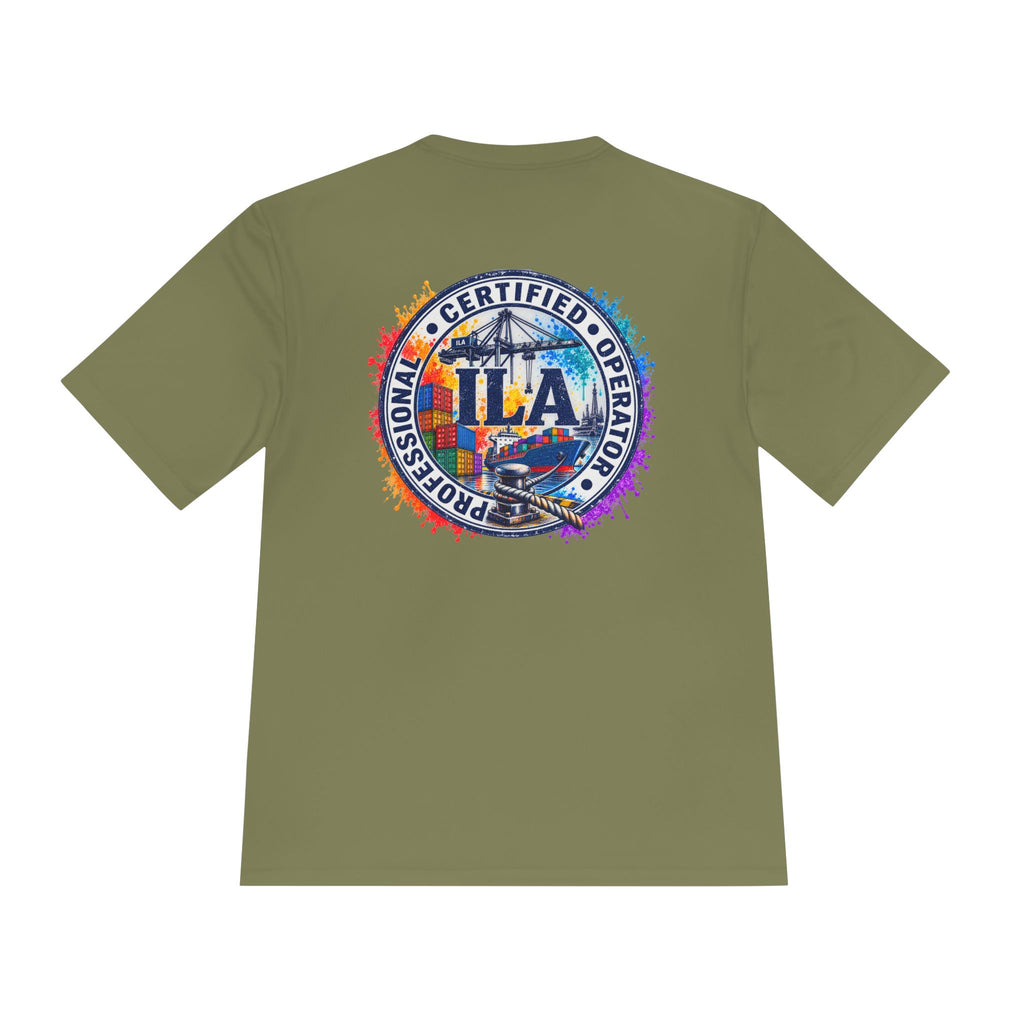 TLA Certified Operator Tee — Colorful Professional Aviation Crew Shirt