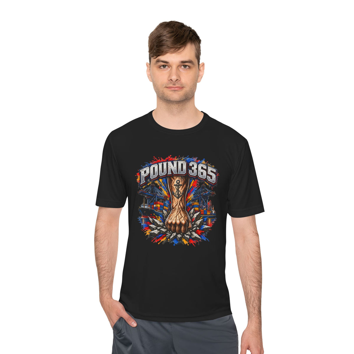 Pound 365 Boxing Graphic Tee — Fight Club Training Shirt